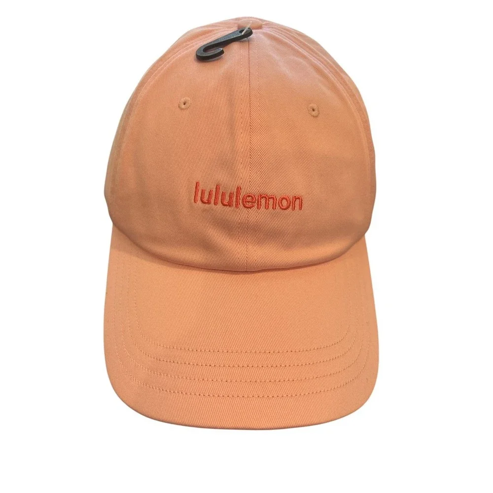 Lululemon Classic Ball Cap Wordmark S/M Mikeshake/sakura Pink - Picture 1 of 8